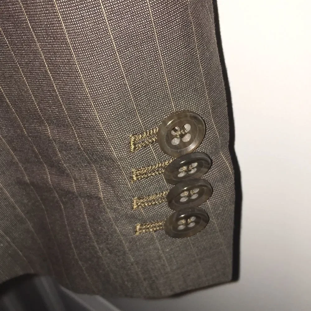 Lt brown Banana Republic 3 button suit coat jacket